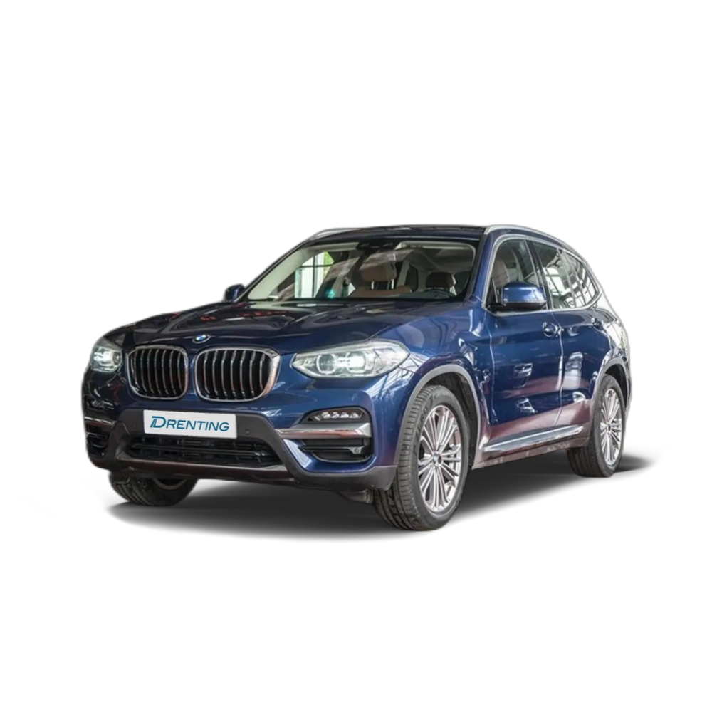 Renting BMW X3 xDrive 20dA Azul 3