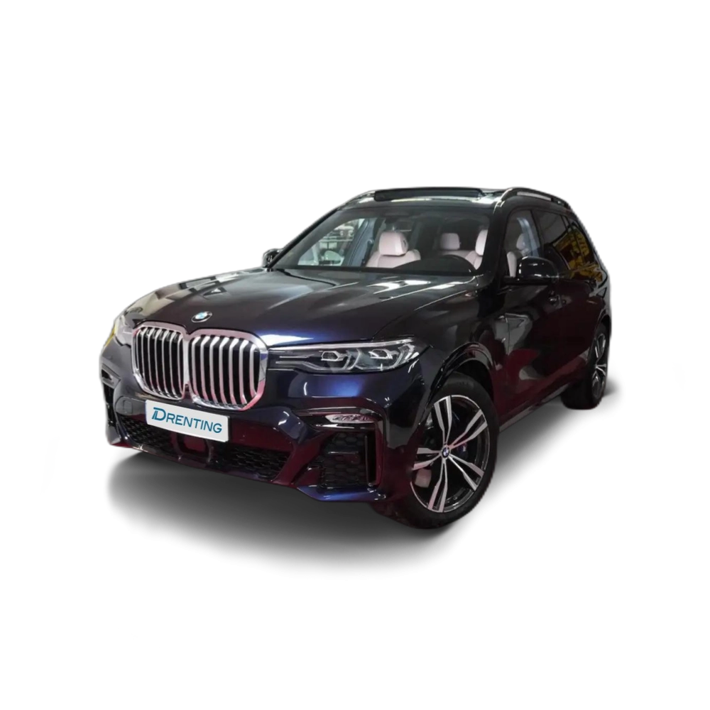 Renting BMW X7 xDrive 30dA Azul