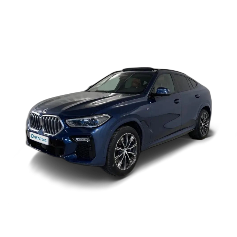 Renting BMW X6 xDrive 40dA Azul 1