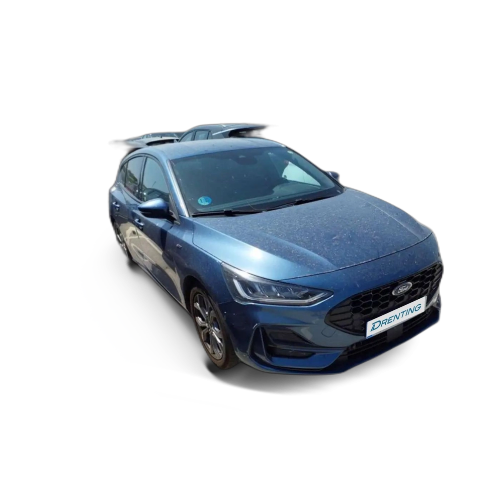 Renting Ford Focus 1.0 Ecoboost MHEV 92kW ST-Line Azul 1