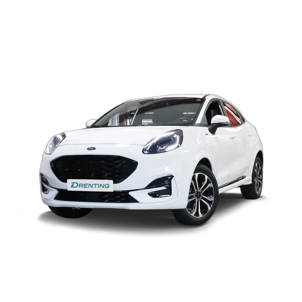 Renting Ford Puma 1.0 EcoBoost MHEV ST-Line 125 Blanco 1