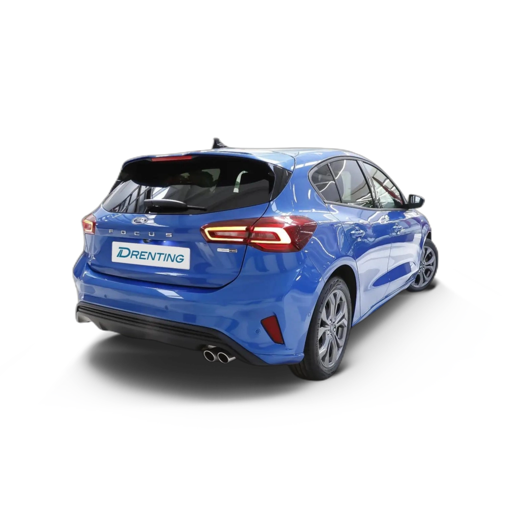 Renting Ford Focus 1.0 Ecoboost MHEV ST-Line 155 Aut. Azul