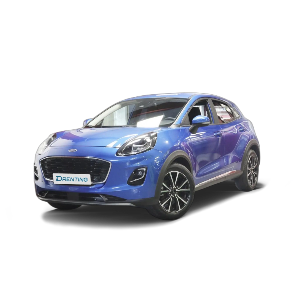 Renting Ford Puma 1.0 EcoBoost MHEV Titanium Aut. 125 Azul 1