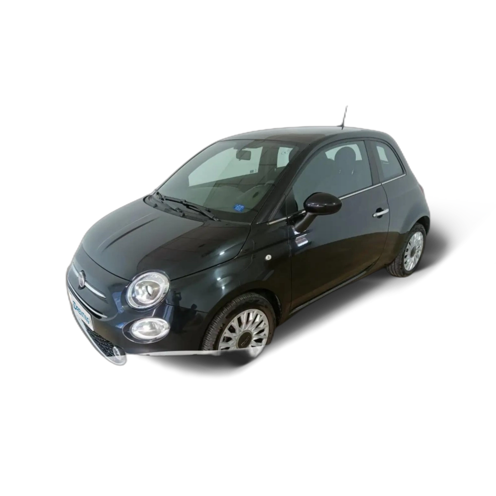 Renting Fiat 500 1.0 Hybrid Monotrim 52kW Negro