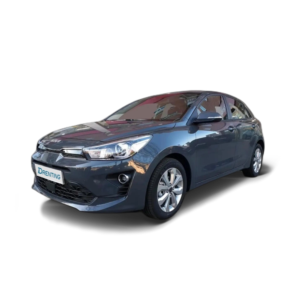 Renting Kia Rio 1.0 T-GDi 74kW (100CV) MHEV iMT Drive Gris