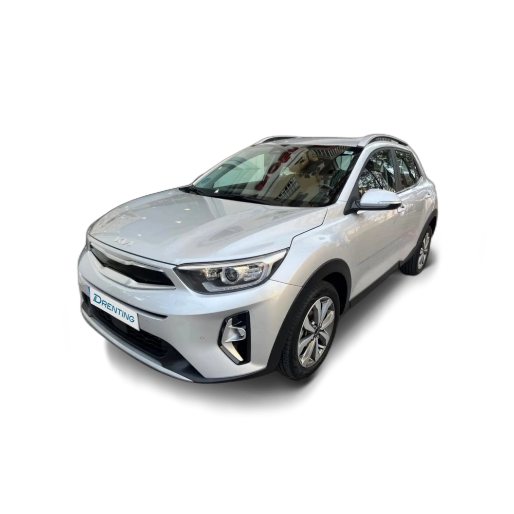 Renting Kia Stonic 1.0 T-GDi MHEV Drive 100 Gris 2
