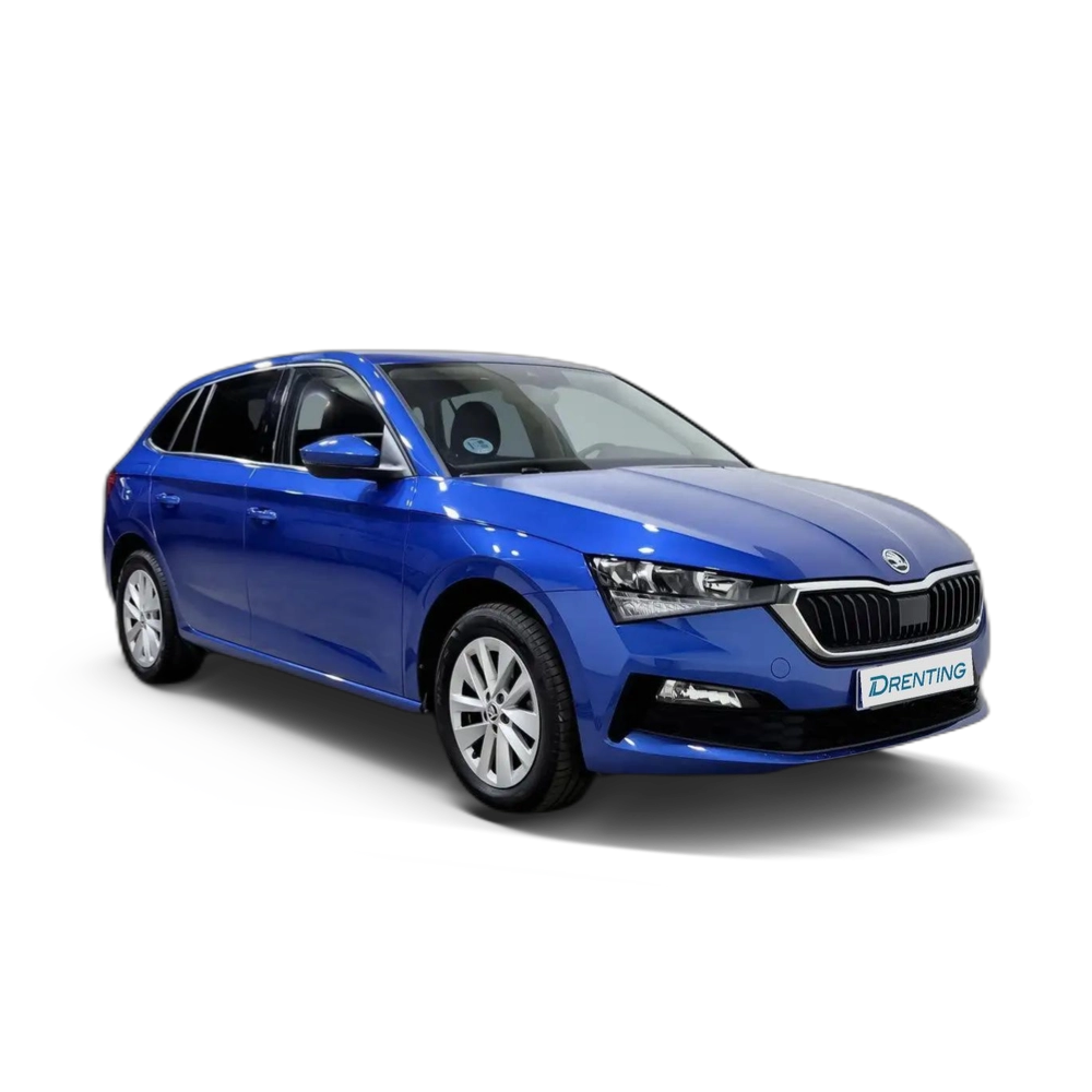Renting Skoda Scala 1.0 TSI Ambition 85kW Azul
