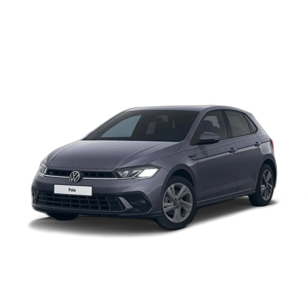 Renting Volkswagen Polo 1.0 TSI R-Line DSG 81kW Gris 1