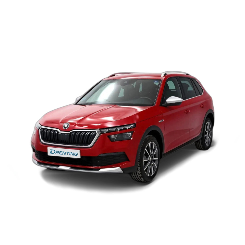 Renting Skoda Kamiq 1.0 TSI Scout 81kW Rojo