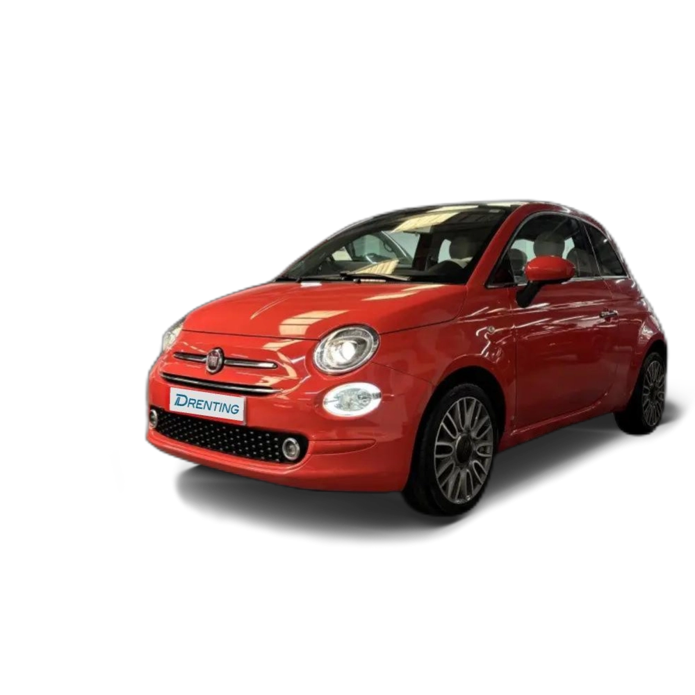 Renting Fiat 500 1.2 Lounge Rojo 4