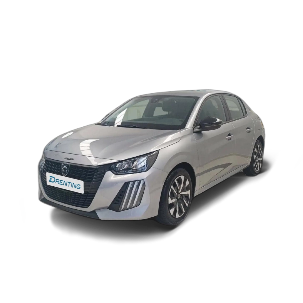 Renting Peugeot 208 1.2 Puretech S&amp;S Active 100 Gris