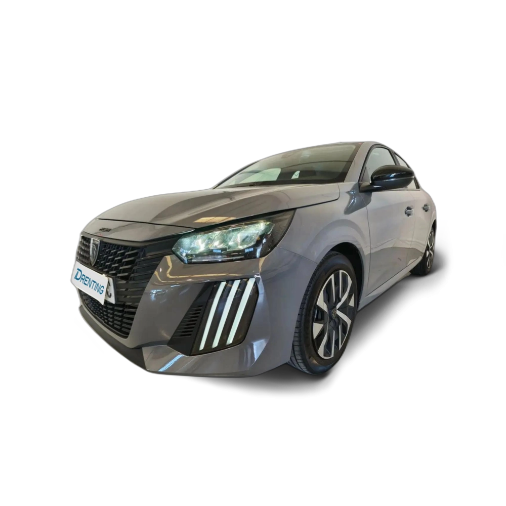 Renting Peugeot 208 1.2 Puretech S&amp;S Active Pack 100 Gris