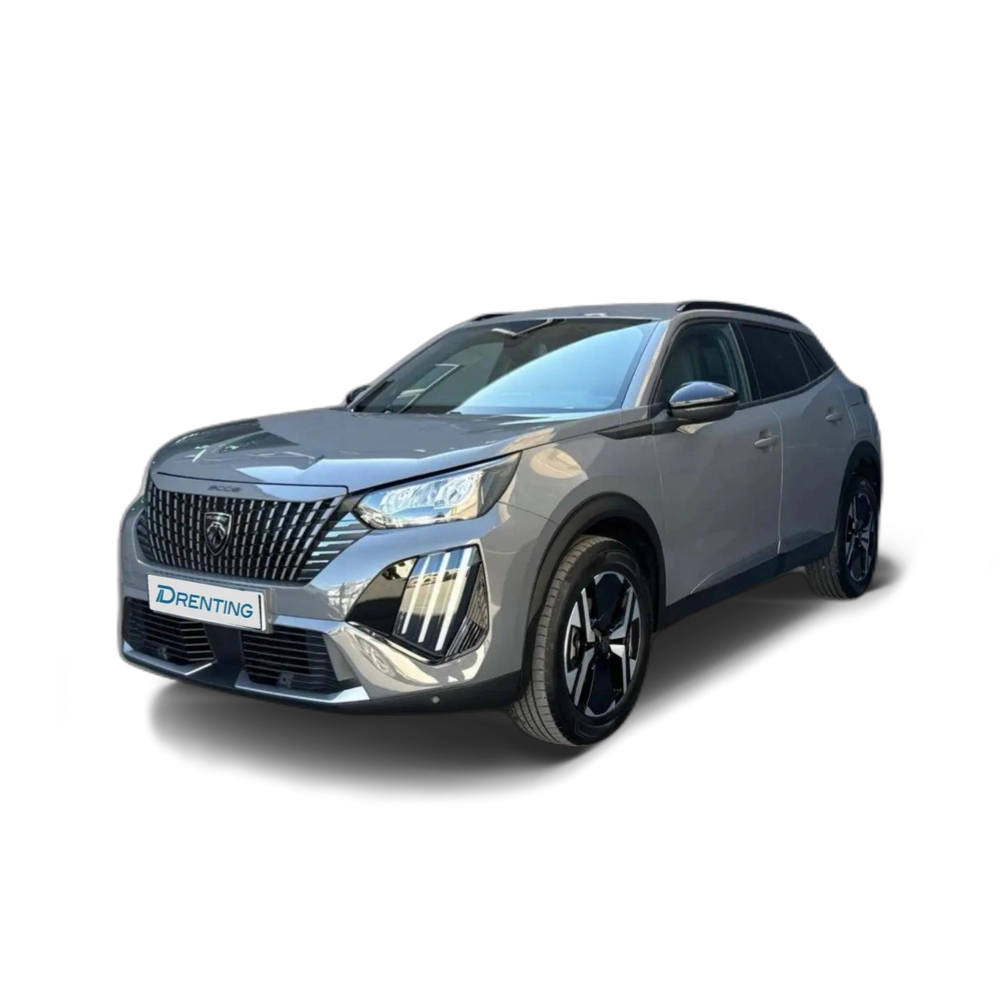 Renting Peugeot 2008 1.2 PureTech S&amp;S Allure 100 Gris 1