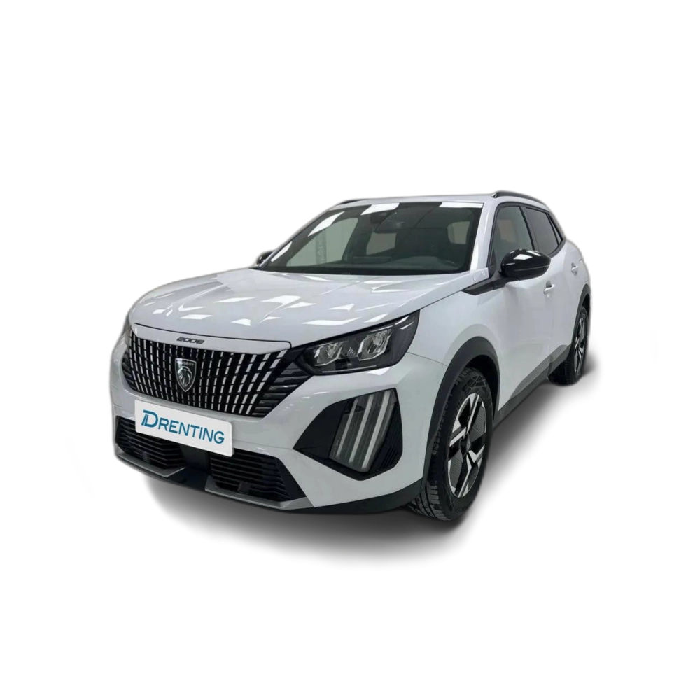 Renting Peugeot 2008 1.2 PureTech S&amp;S Allure EAT8 130 Blanco