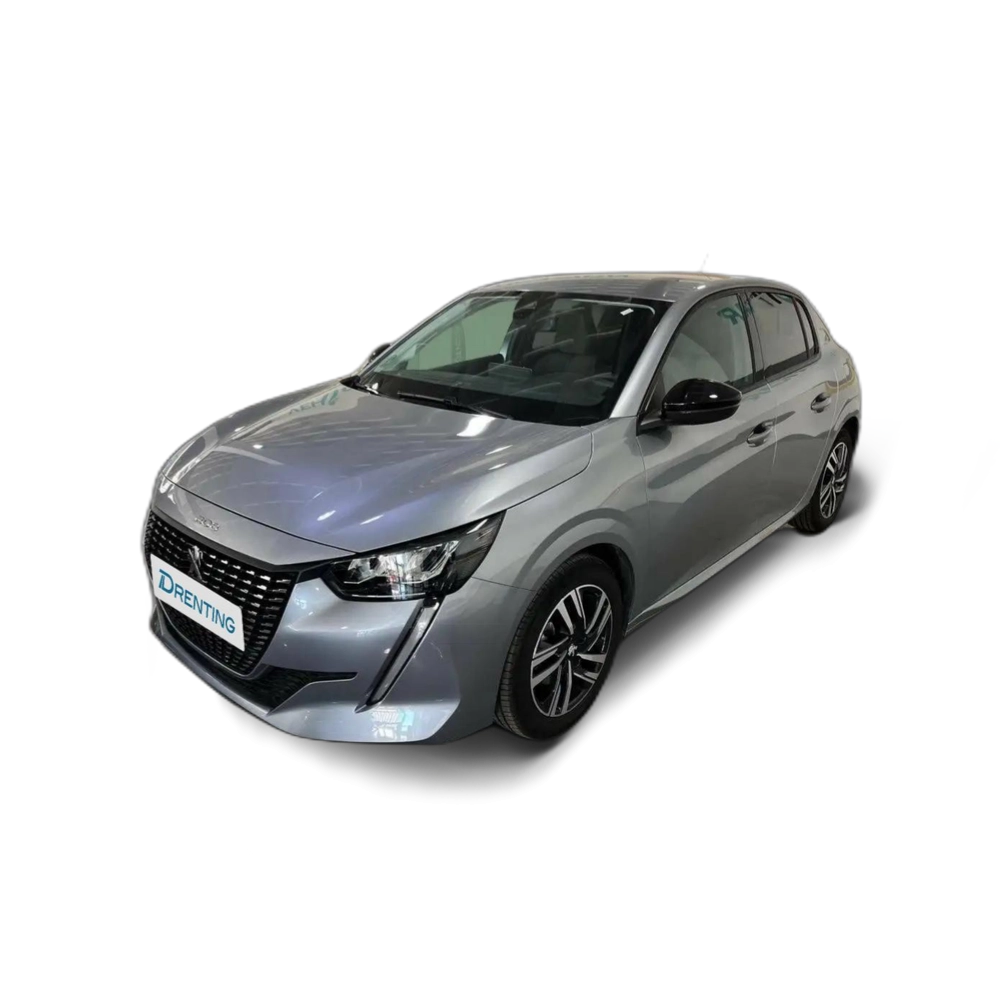 Renting Peugeot 208 1.2 Puretech S&amp;S Allure Pack EAT8 100 Gris