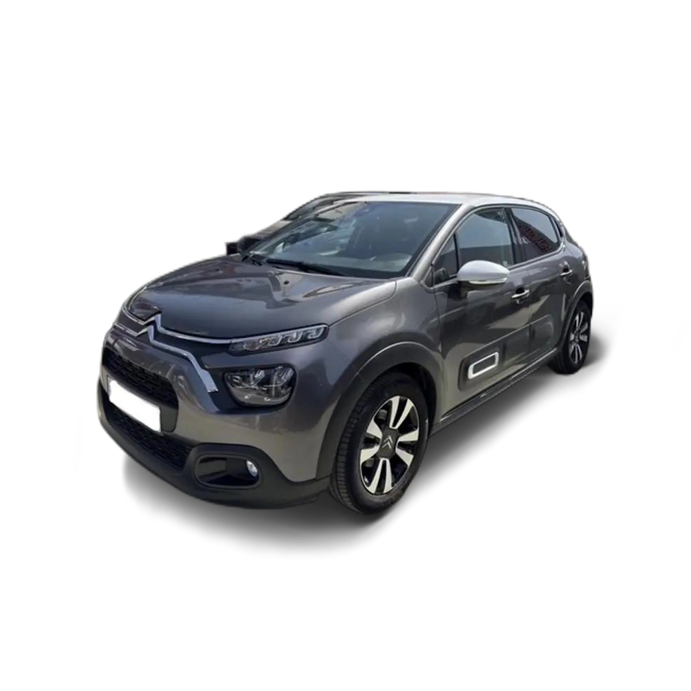 Renting Citroen C3 1.2 PureTech S&amp;S Max 83 Gris