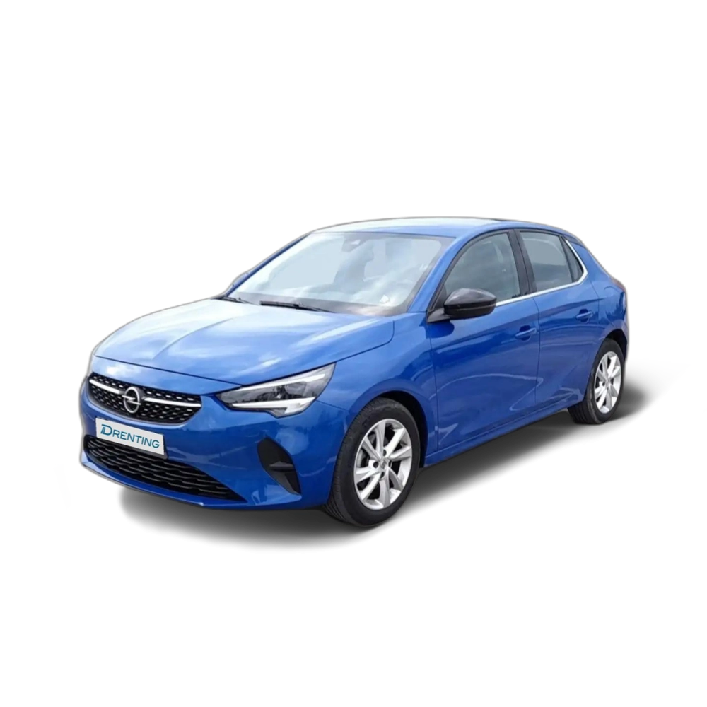 Renting Opel Corsa 1.2T XHL 74kW (100CV) Elegance Auto Azul