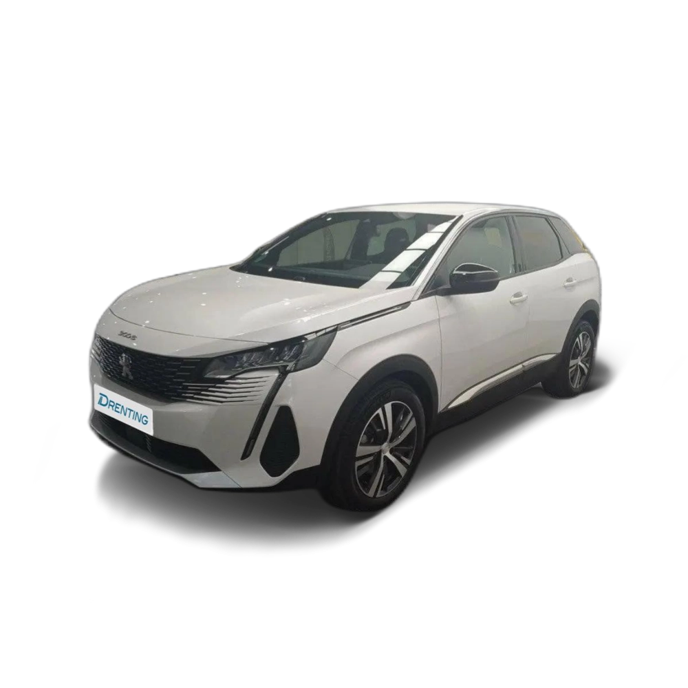 Renting Peugeot 3008 1.5 BlueHDi 96kW S&amp;S  EAT8 Allure Pack Blanco 1