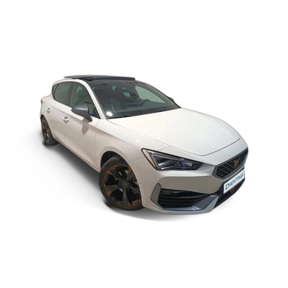 Renting CUPRA Leon 1.5 ETSI Tech Edition DSG 110Kw Blanco