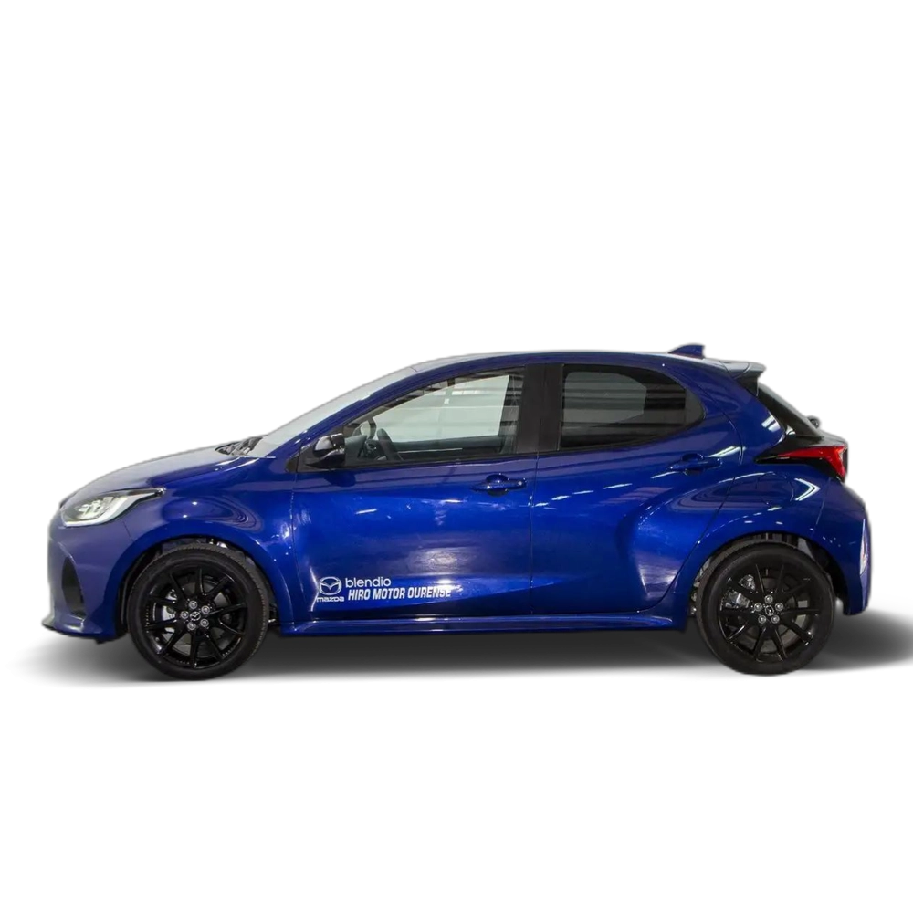 Renting Mazda 2 1.5 HEV 85KW CVT HOMURA 116 5P Azul 1