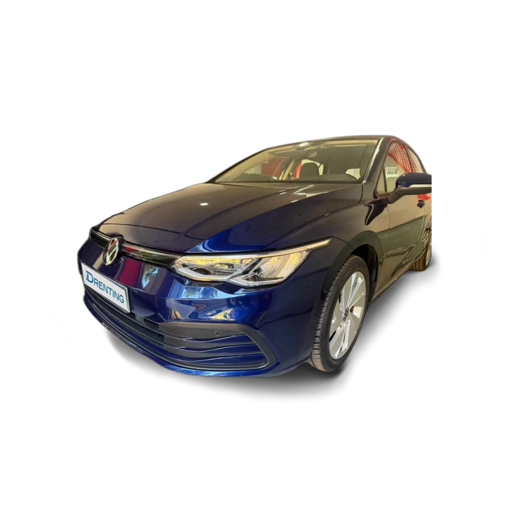 Renting Volkswagen Golf 1.5 TSI Life 96kW Azul