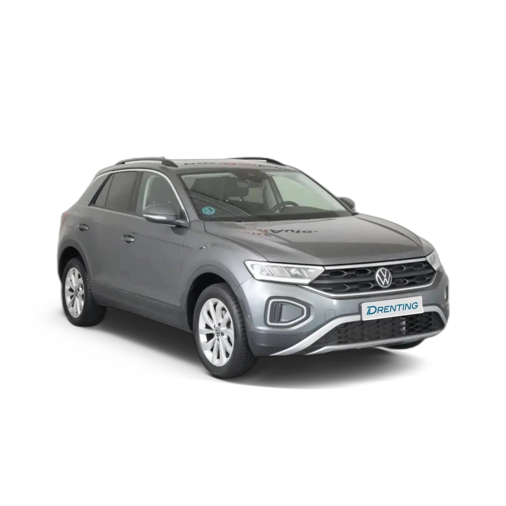 Renting Volkswagen T-Roc 1.5 TSI Life DSG7 Gris 2