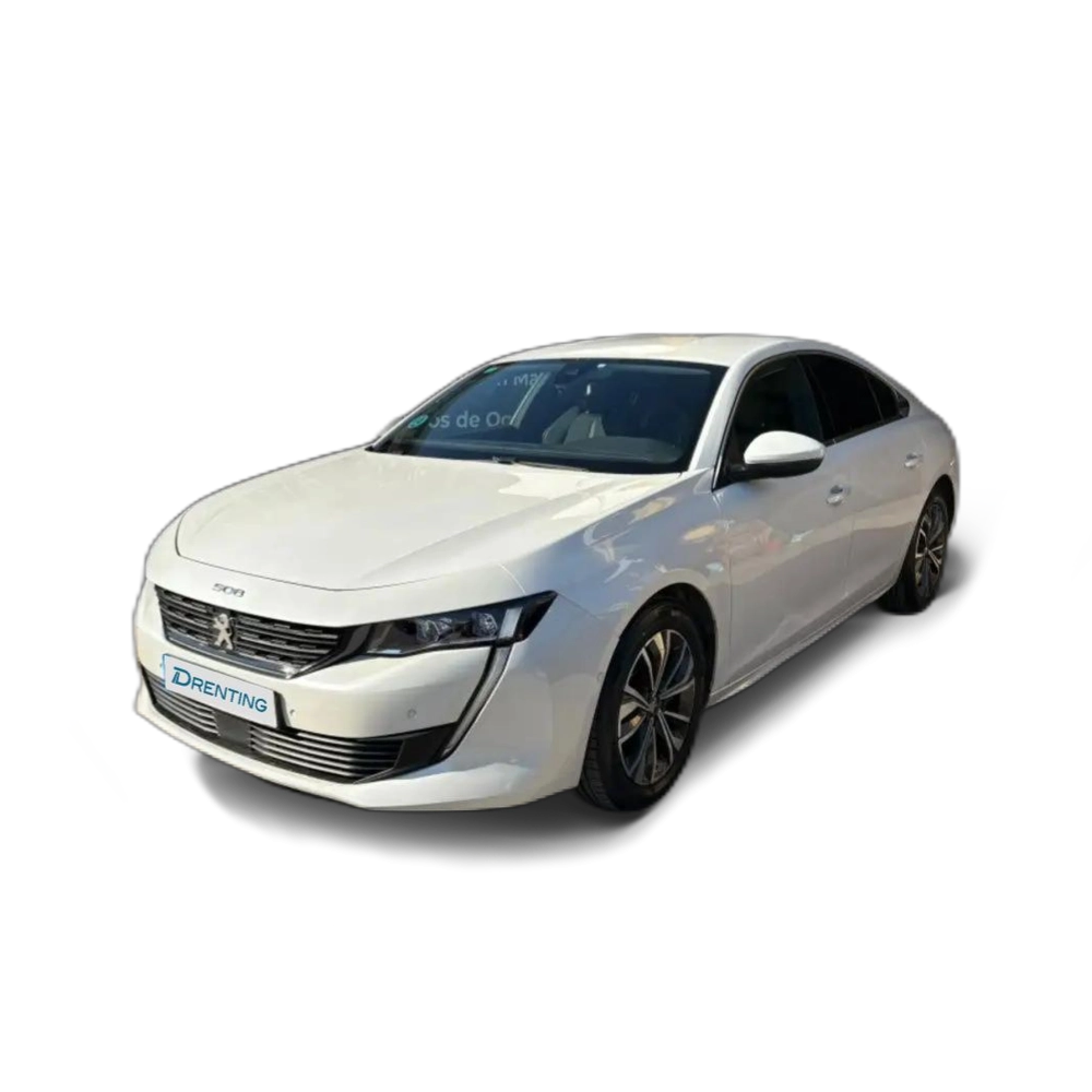 Renting Peugeot 508 1.5BlueHDi S&amp;S Allure 130 Blanco