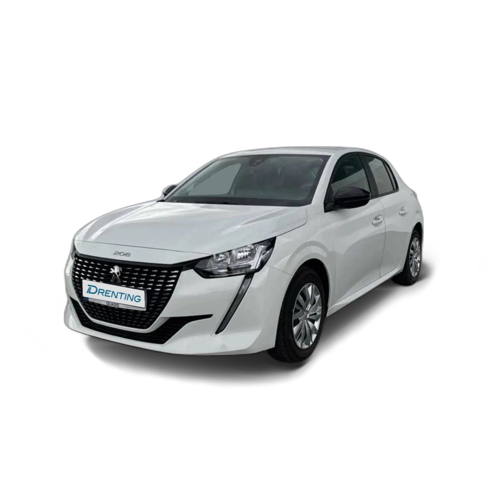 Renting Peugeot 208 1.6 BlueHDi Active 100 Blanco 2