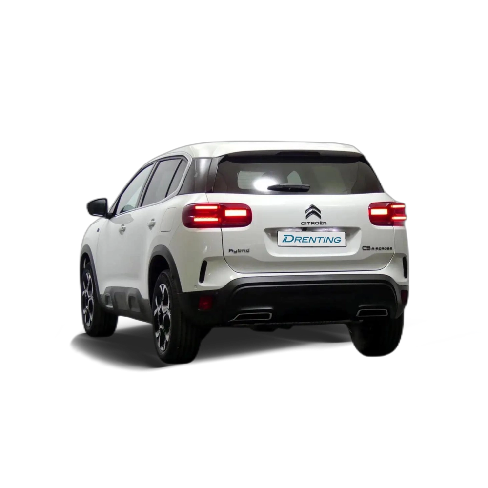 Renting Citroen C5 Aircross 1.6 HYBRID 225 FEEL PACK AUTO 225 5P Blanco 1