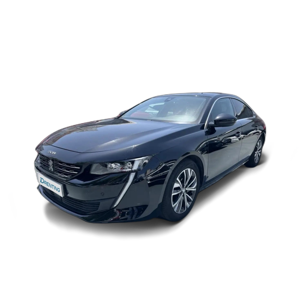 Renting Peugeot 508 1.6 PureTech S&amp;S Allure Pack EAT8 180 Negro