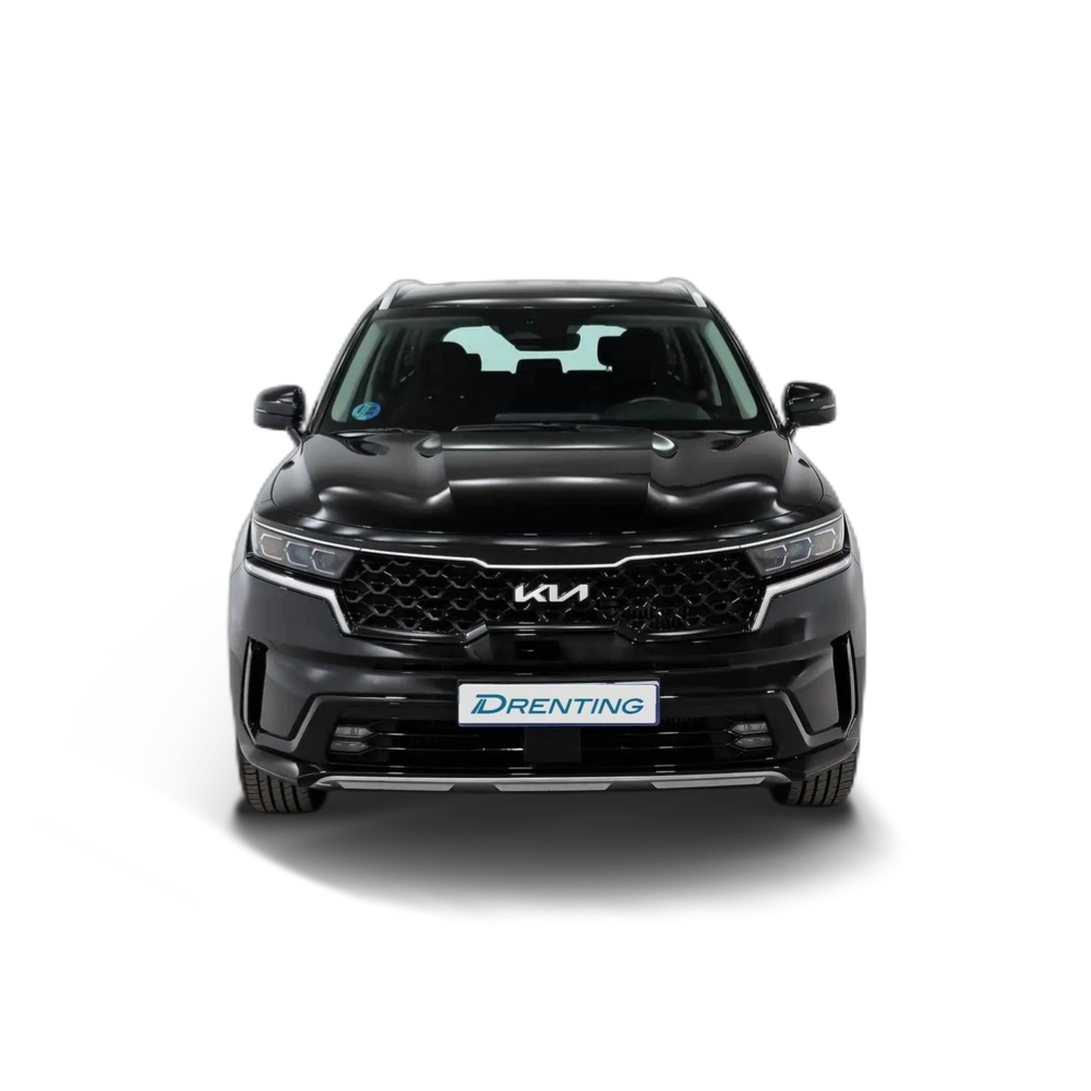 Renting Kia Sorento 1.6 T-GDi HEV Drive 4&#215;2 7pl Negro