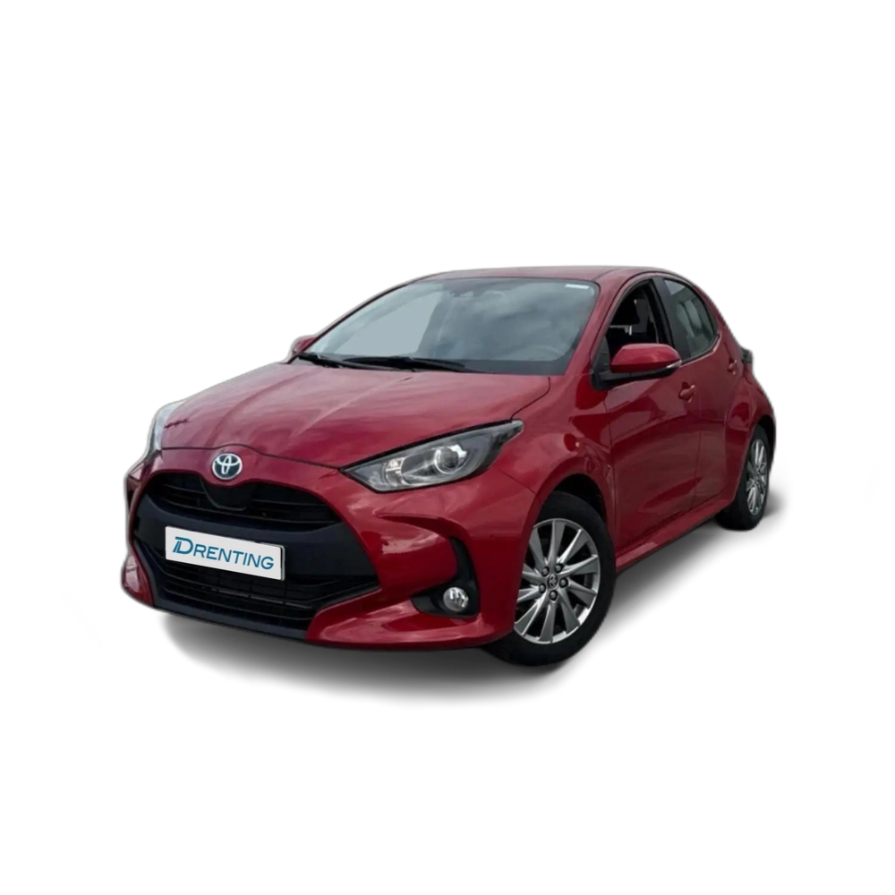 Renting Toyota Yaris 120H 1.5 Active Tech Rojo