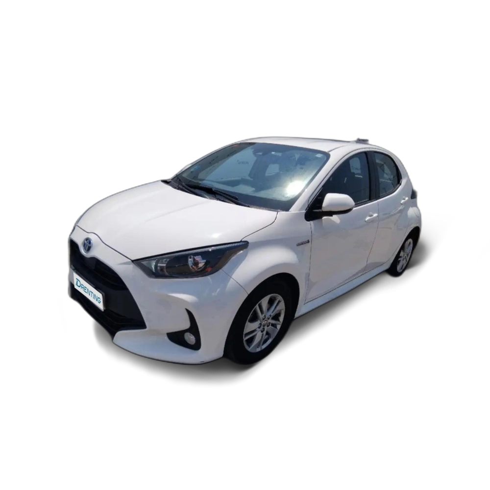 Renting Toyota Yaris 120H 1.5 Business Plus Blanco 2