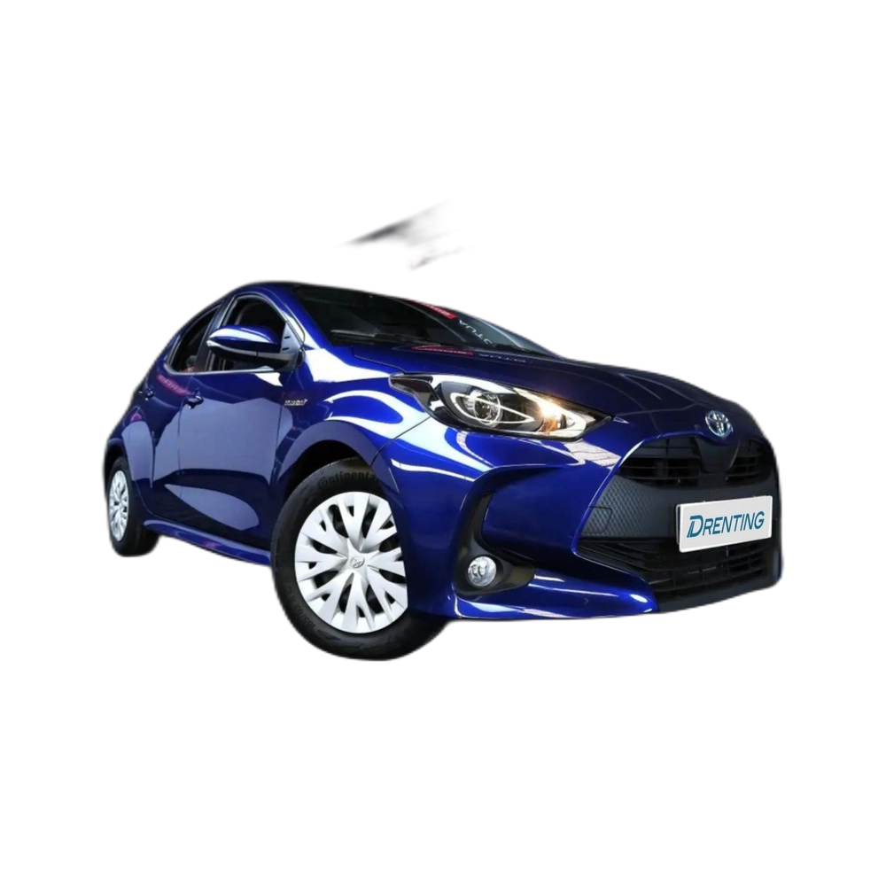 Renting Toyota Yaris 120H 1.5 Business Plus Azul