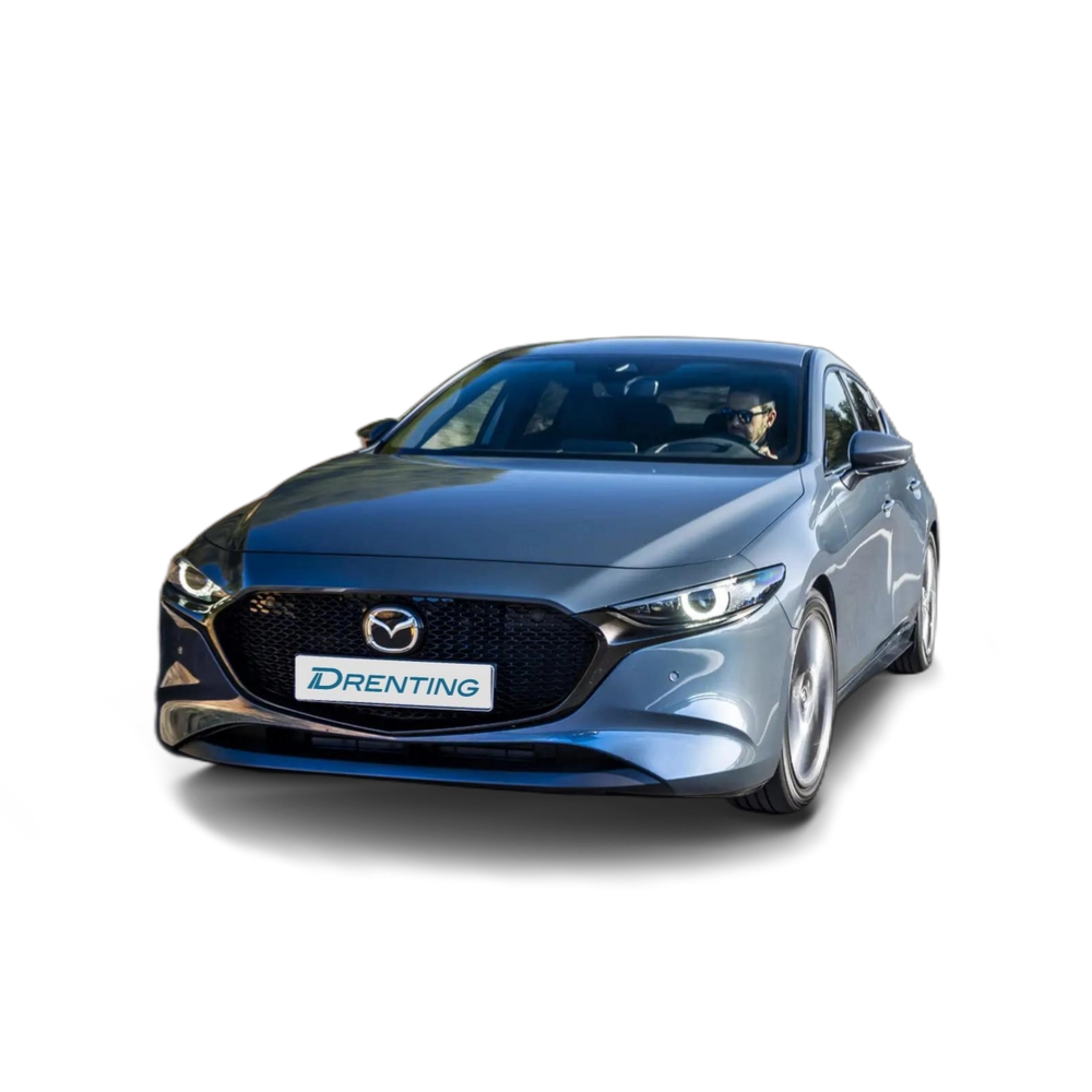 Renting Mazda 3 2.0 e-Skyactiv-G Exclusive-line Plus 90kW Gris 1
