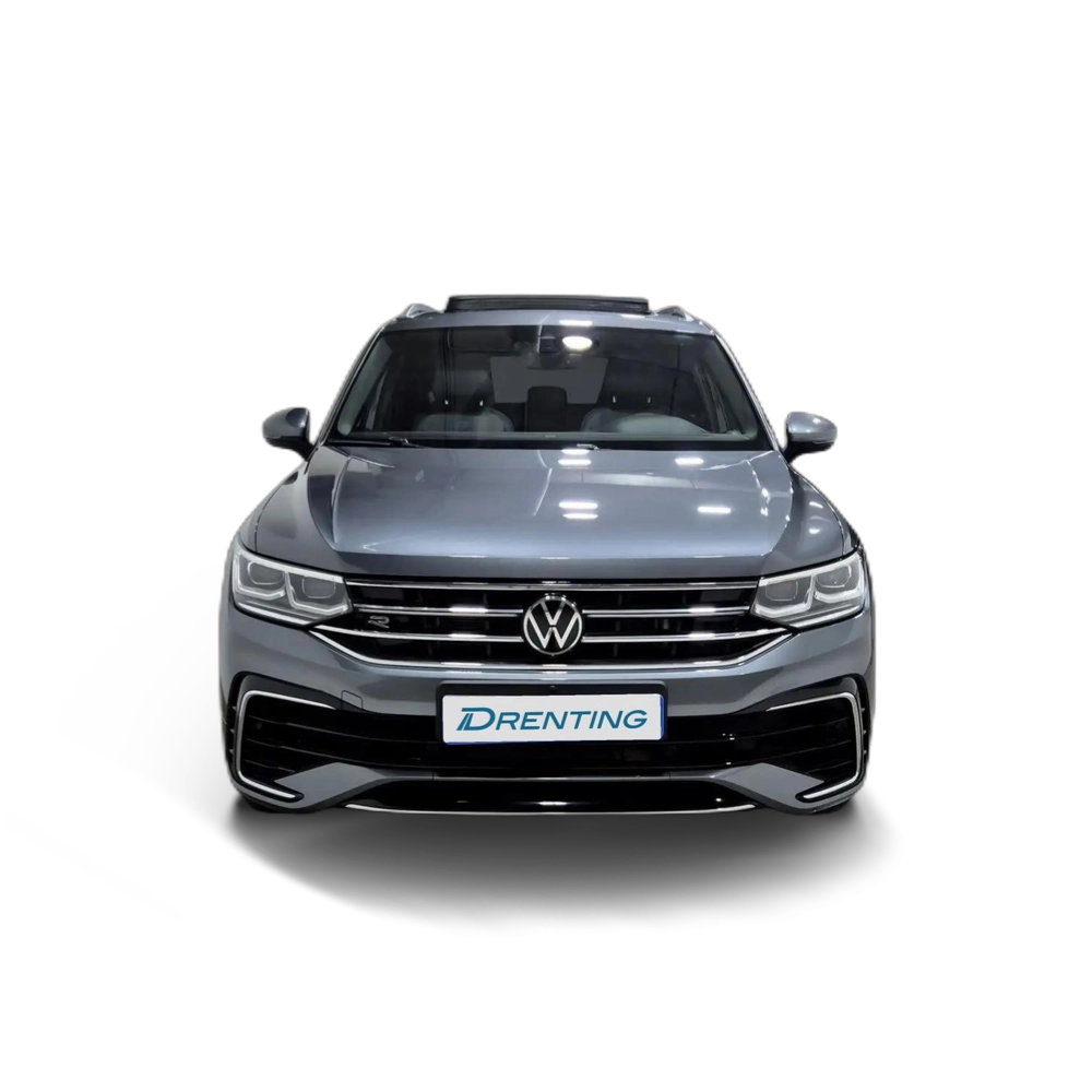 Renting Volkswagen Tiguan 2.0TDI R-Line DSG 110kW Gris 1