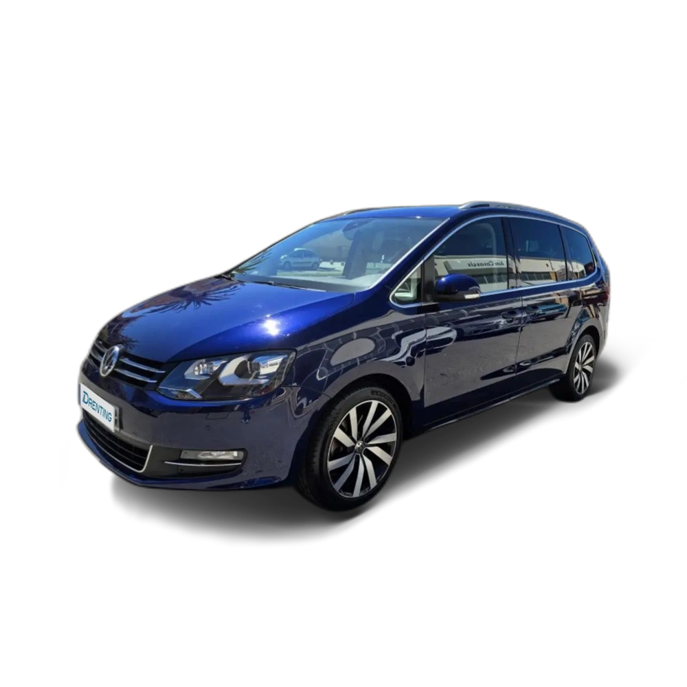 Renting Volkswagen Sharan 2.0TDI Sport DSG 4 Motion 130kW Azul