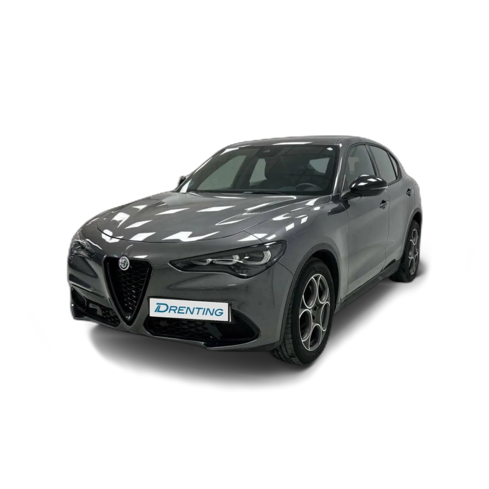 Renting Alfa Romeo Stelvio 2.2 Diesel 118kW (160CV) RWD Sprint Gris