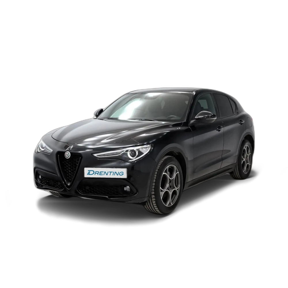 Renting Alfa Romeo Stelvio 2.2 Diesel 140kW (190cv) SPRINT AWD Negro