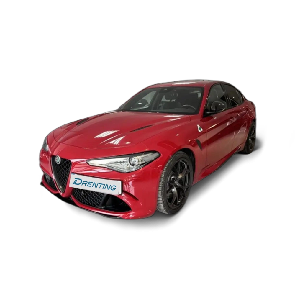 Renting Alfa Romeo Giulia 2.9 T Quadrifoglio Aut. 510 Rojo