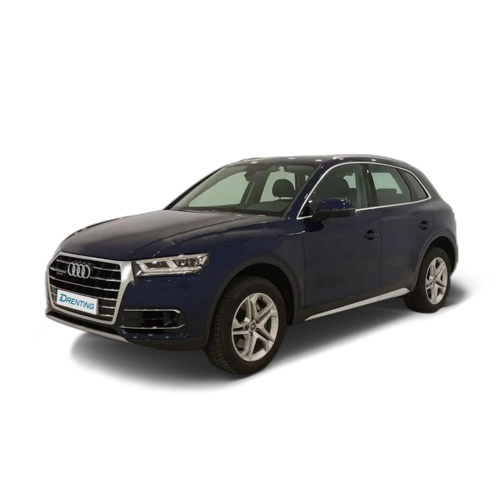 Renting Audi Q5 35 TDI Design quattro-ultra S tronic 120kW Azul