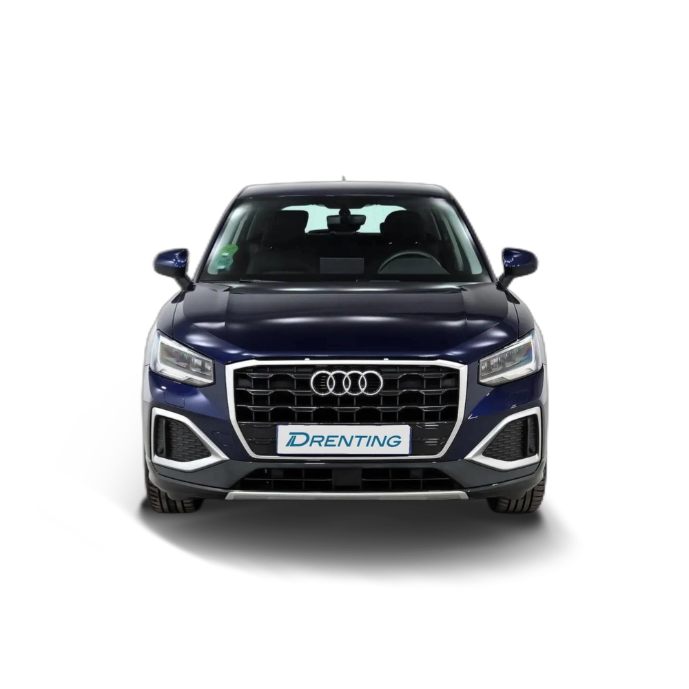 Renting Audi Q2 35 TFSI Advanced S tronic 110kW Azul
