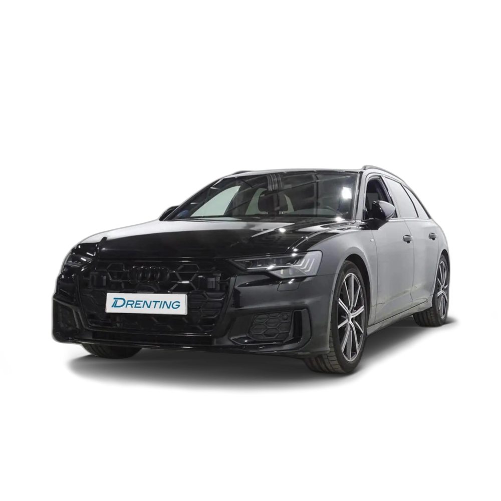 Renting Audi A6 Avant 40 TDI Black line S tronic Negro