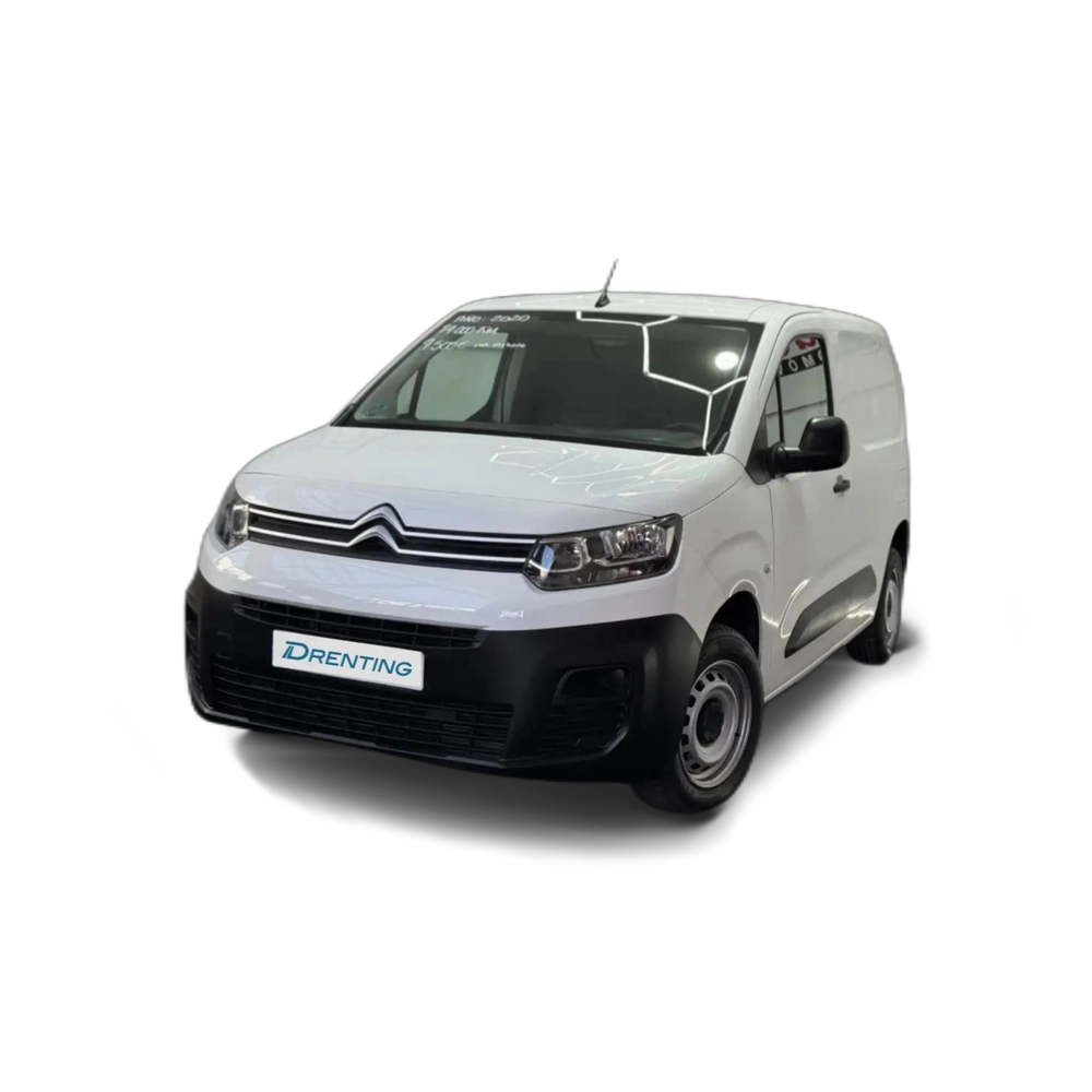 Renting Citroen Berlingo Van BlueHDi S&amp;S Talla M Control 75 Blanco 3