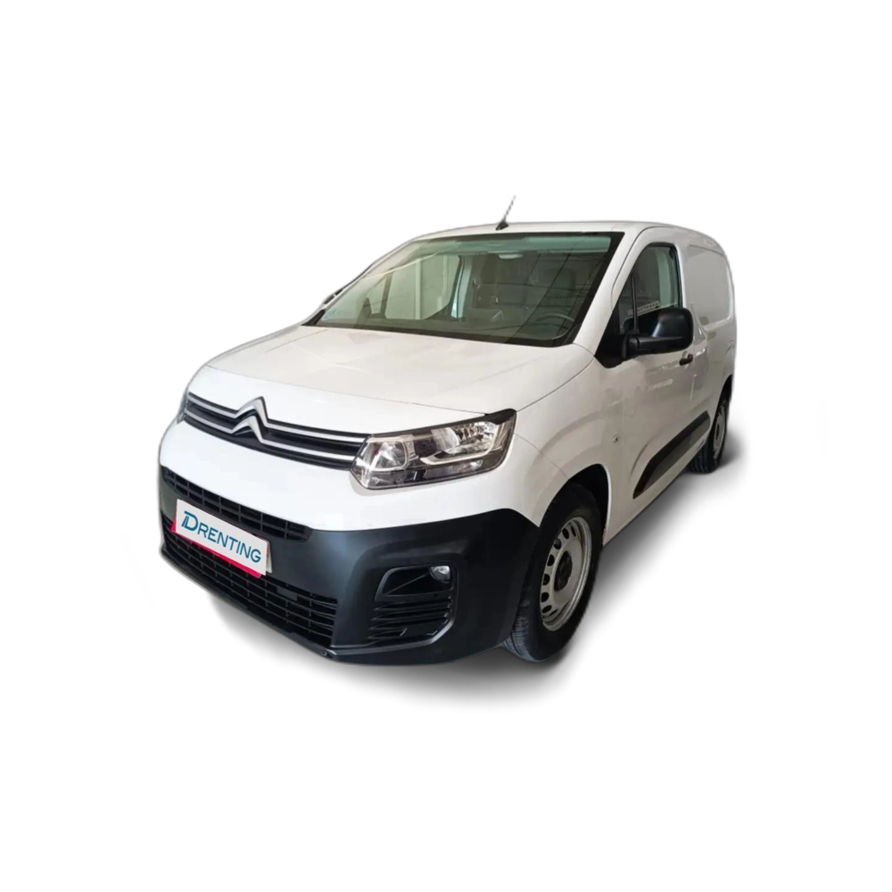 Renting Citroen Berlingo Van BlueHDi S&amp;S Talla M Worker 100 Blanco