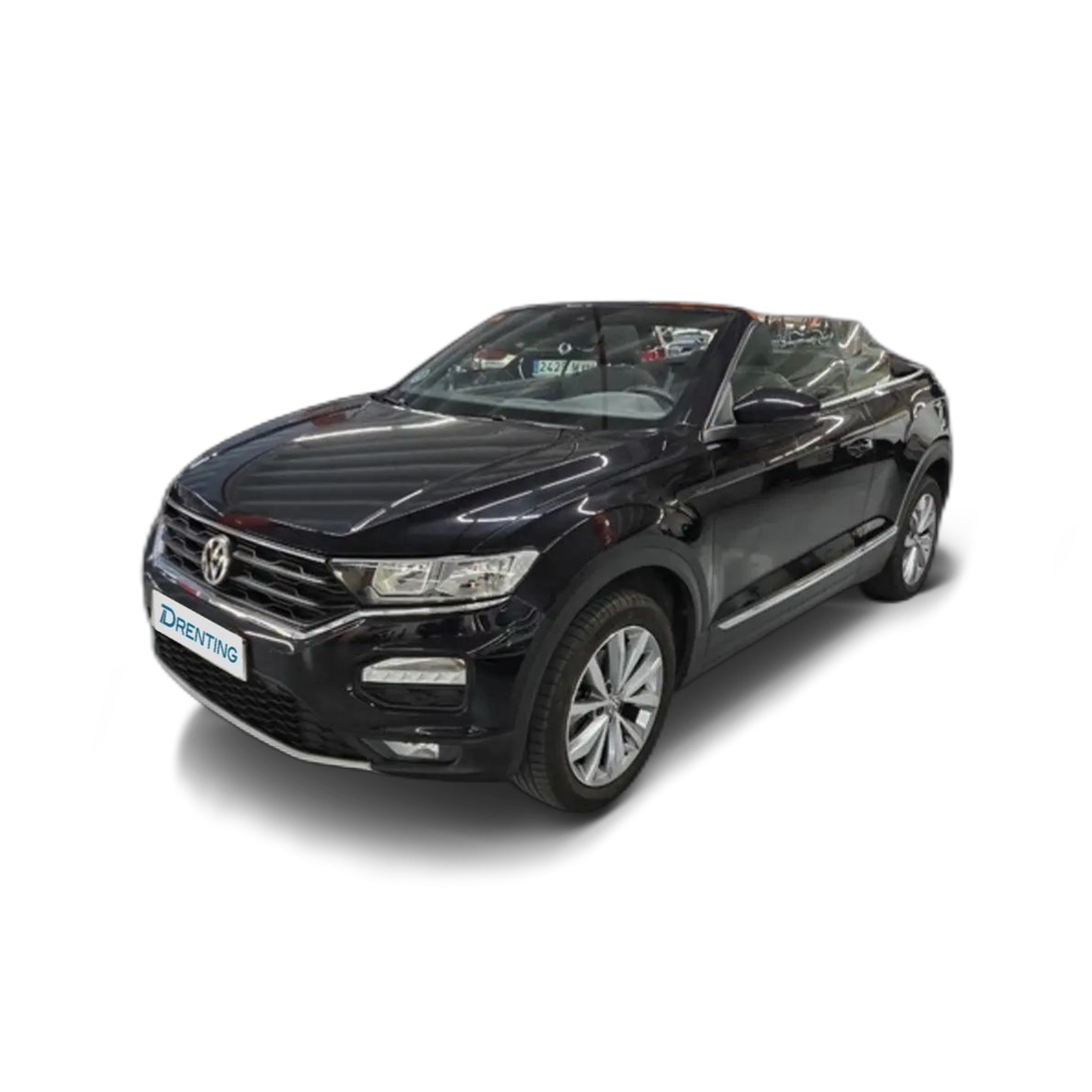 Renting Volkswagen T-Roc Cabrio 1.5 TSI Style Negro