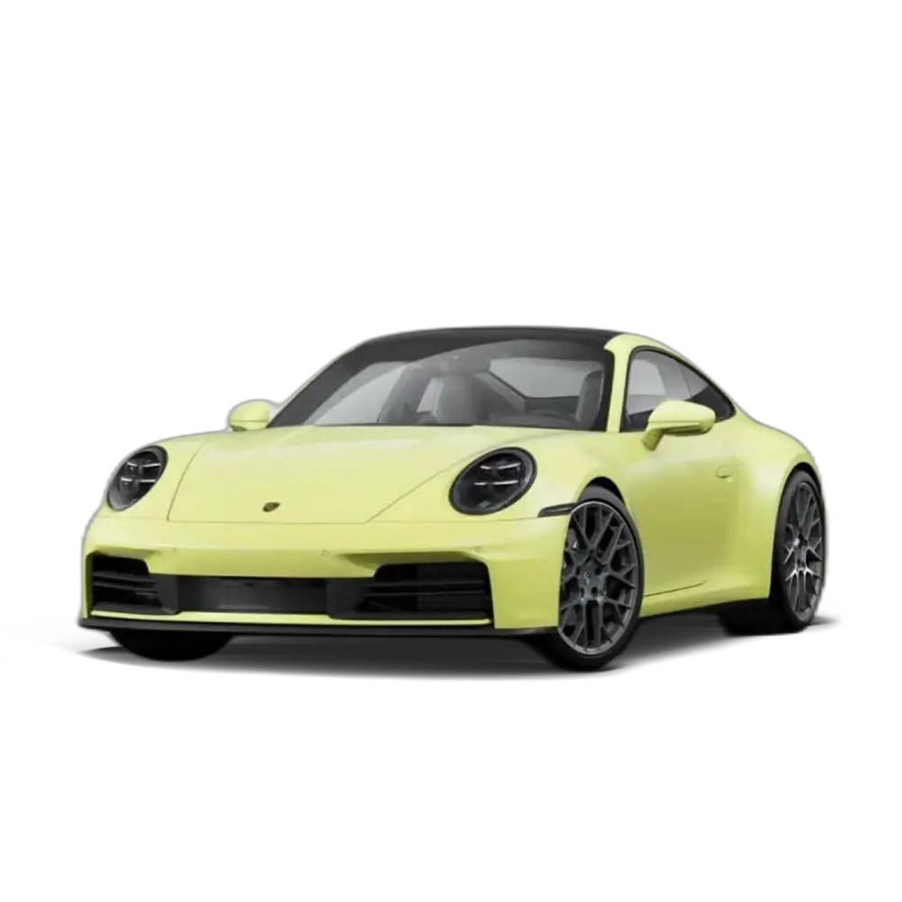 Renting Porsche 911 Carrera Amarillo