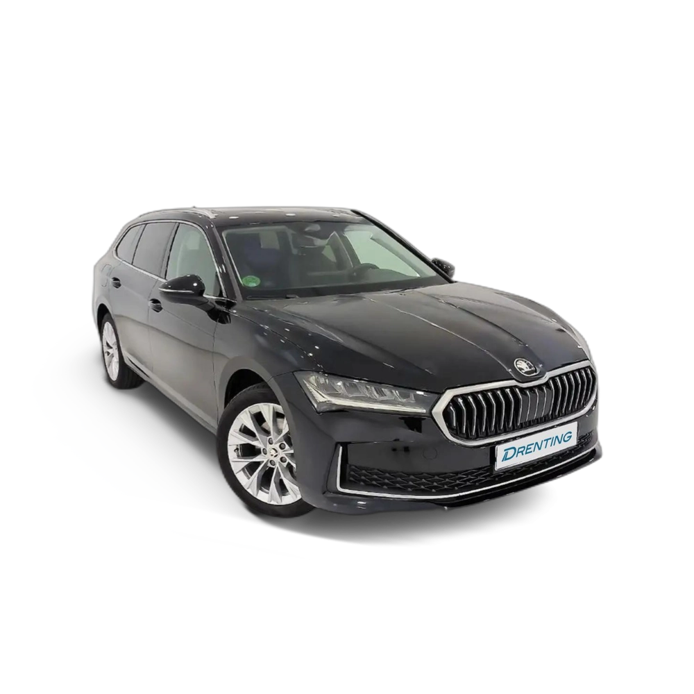 Renting Skoda Superb Combi 2.0TDI Selection DSG 110kW Negro