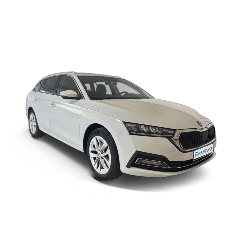 Renting Skoda Octavia Combi 2.0TDI Selection DSG 110kW Blanco