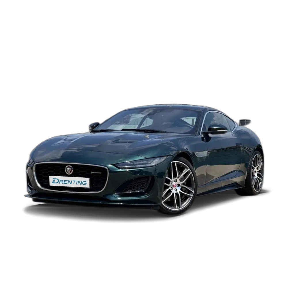 Renting Jaguar F-Type Convertible 2.0 I4 R-Dynamic Aut. 300 Verde